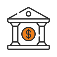 Banking industry icon
