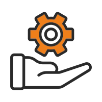 Manufacturing industry icon